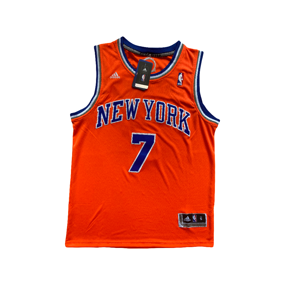 New York Knicks Carmelo Anthony NBA 2012-2013 Adidas Iconic Orange Jersey