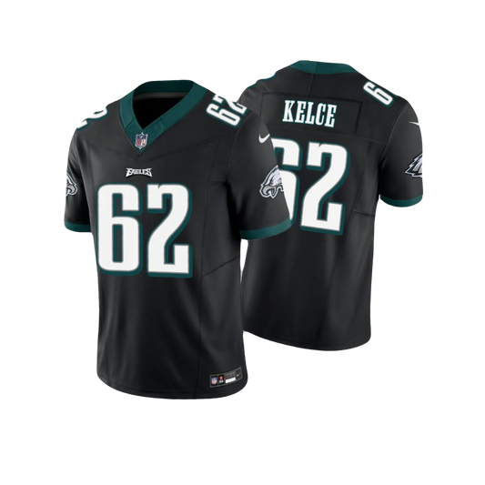 Philadelphia Eagles Jason Kelce Nike Vapor F.U.S.E. Limited Jersey - Black Alternate