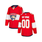 CUSTOM Florida Panthers NHL Authentic Adidas Premier Player Red Home Jersey - (Any Name)