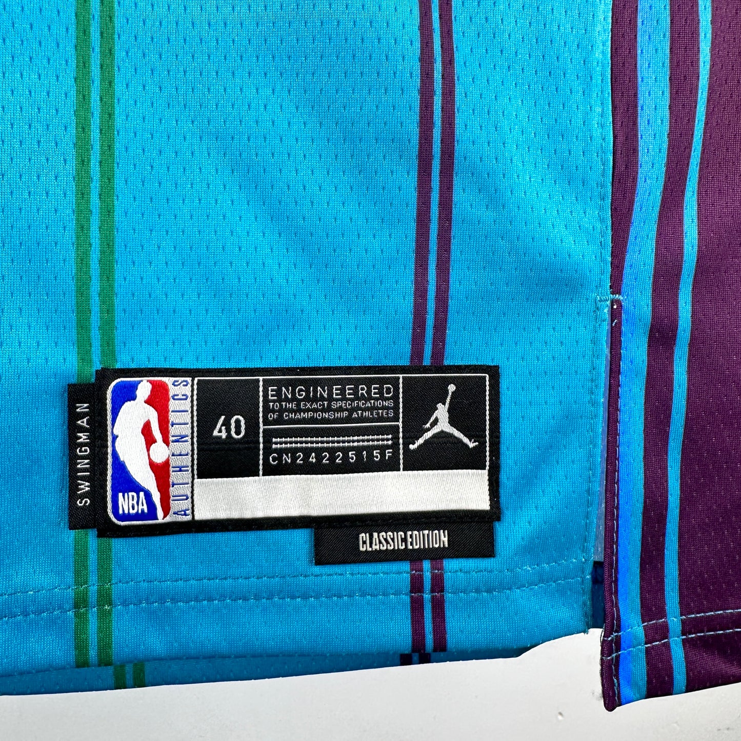 LaMelo Ball NBA Charlotte Hornets Jordan Brand 2023/24 Retro Classic Swingman Jersey