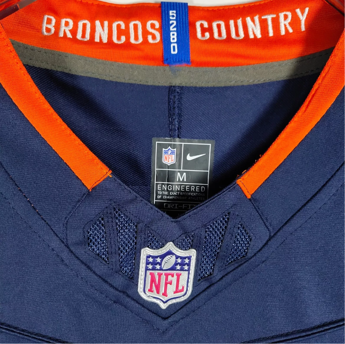 Bo Nix Denver Broncos 2024/25 NEW NFL F.US.E Style Stitched Nike Vapor Limited Alternate Jersey - Navy