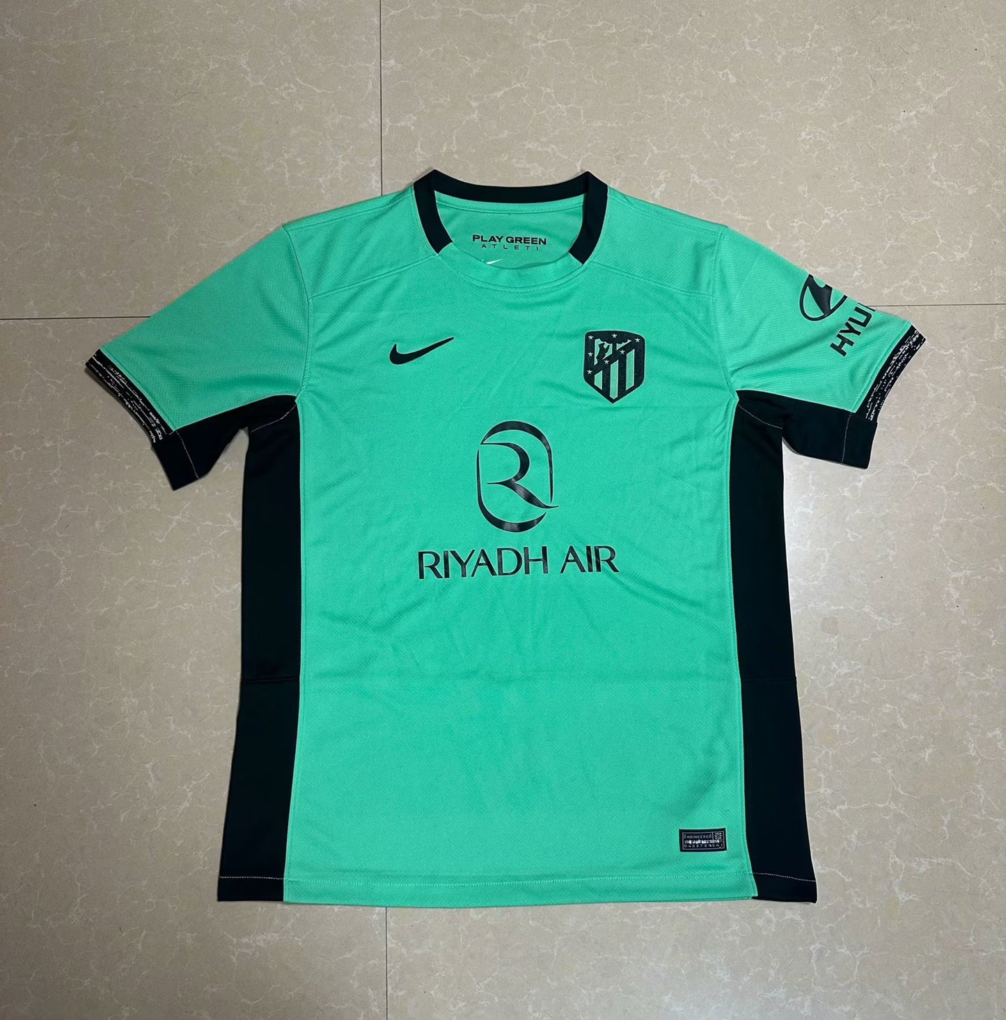 Atletico Madrid 2023/24 Third Kit Adidas Alternate Authentic Replica Fan Version Home Jersey - Teal