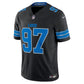 Aidan Hutchinson Detroit Lions 2024/25 New NFL F.U.S.E. Style Alternate Nike Vapor Limited Jersey - Black
