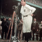 Babe Ruth New York Yankees 1929 MLB Mitchell Ness Cooperstown Classic Pinstripe Player Jersey - Cream White