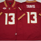 Jordan Travis Florida State Seminoles NCAA Campus Legend College Football Nike Jersey - Garnet