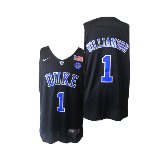 Duke Blue Devils Zion Williamson 2018 NCAA Campus Legend Black College Basketball Jersey