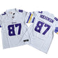 Minnesota Vikings T.J Hockenson NFL F.U.S.E Style White Nike Vapor Limited Away Player Jersey