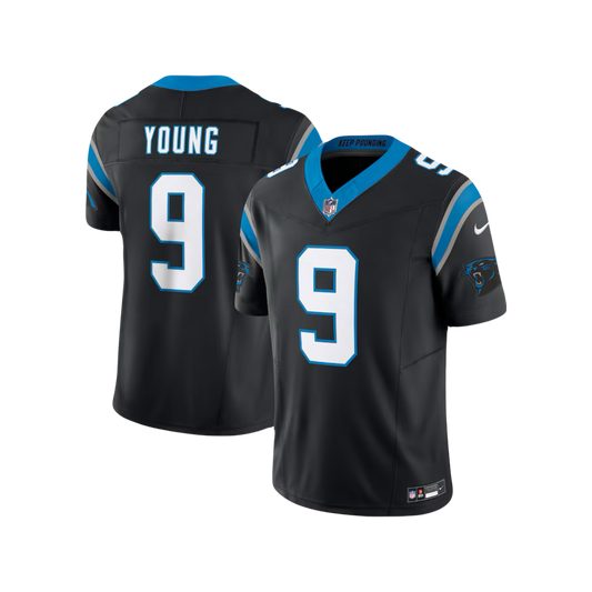 Bryce Young Carolina Panthers NFL F.U.S.E Nike Vapor Jersey - Black Home