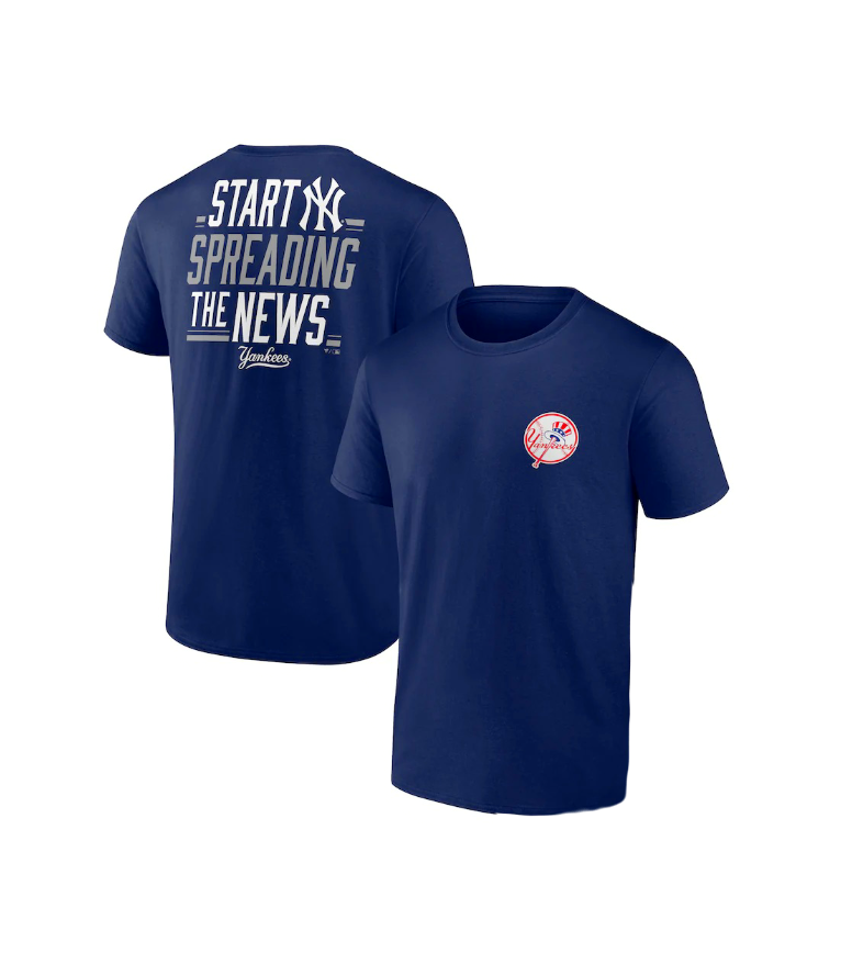 New York Yankees MLB ‘Statement Support’ Graphic T-Shirt