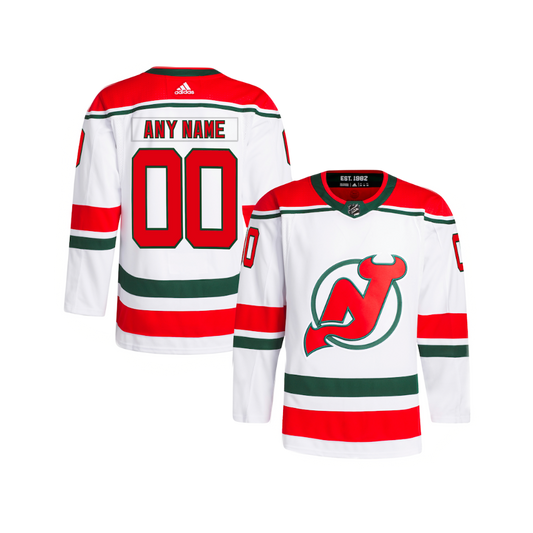 CUSTOM New Jersey Devils Heritage Classic Authentic Adidas Premier Player Retro Jersey - (Any Name)