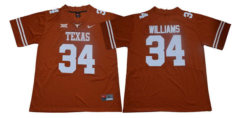 Ricky Williams Texas Longhorns NCAA Nike College Football Jersey