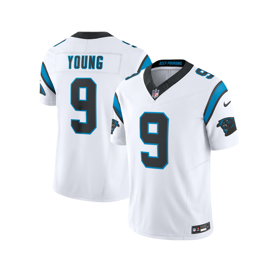 Bryce Young Carolina Panthers NFL F.U.S.E Nike Vapor Jersey - White Away