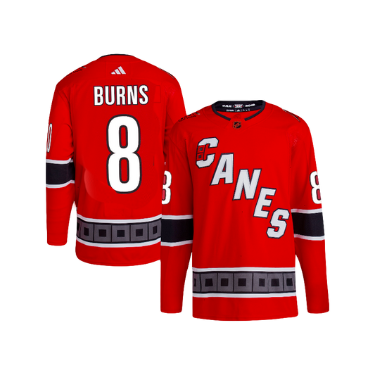 Carolina Hurricanes Brent Burns Adidas Reverse Retro Red 2.0 NHL Breakaway Player Jersey
