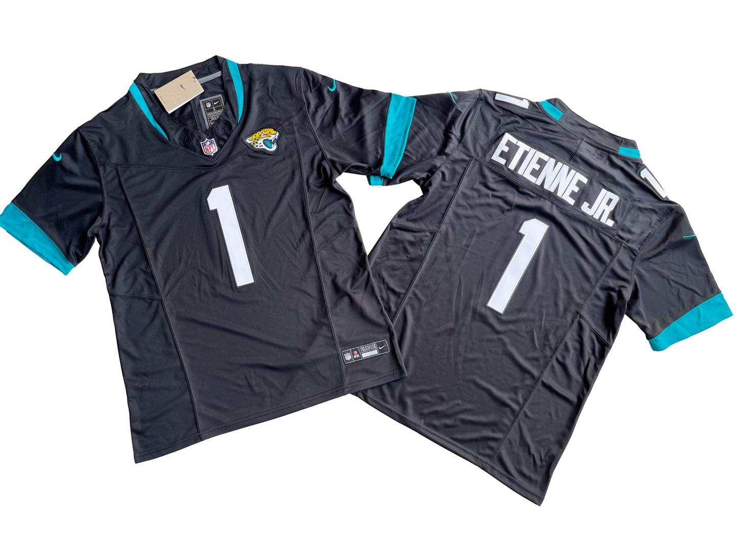 Travis Etienne Jacksonville Jaguars NFL Nike Black Vapor F.U.S.E. Limited Jersey