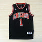 Chicago Bulls Derrick Rose 2011-12 Adidas Iconic Red & Black NBA Swingman Jersey