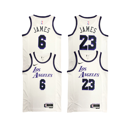 Los Angeles Lakers Lebron James 2022/23 NBA Nike NBA Swingman Jersey - City Edition
