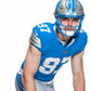 Aidan Hutchinson Detroit Lions 2024/25 New NFL F.U.S.E. Style Nike Vapor Limited Home Jersey - Blue