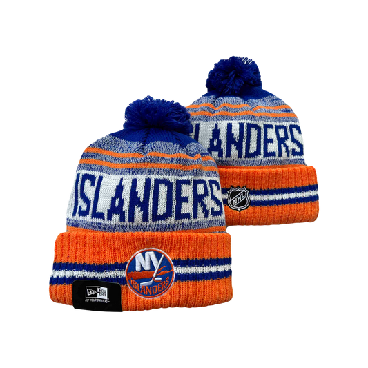 New York Islanders NHL New Era Beanie - Orange