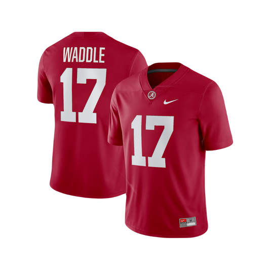 Jaylen Waddle Alabama Crimson Tide Nike NCAA Campus Legends College Football Jersey - Home