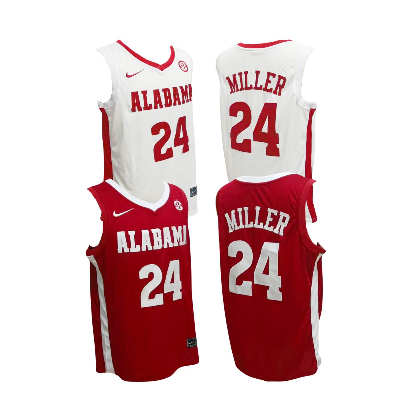 Alabama Crimson Tide Brandon Miller 2022 NCAA Campus Legend College Basketball Jersey