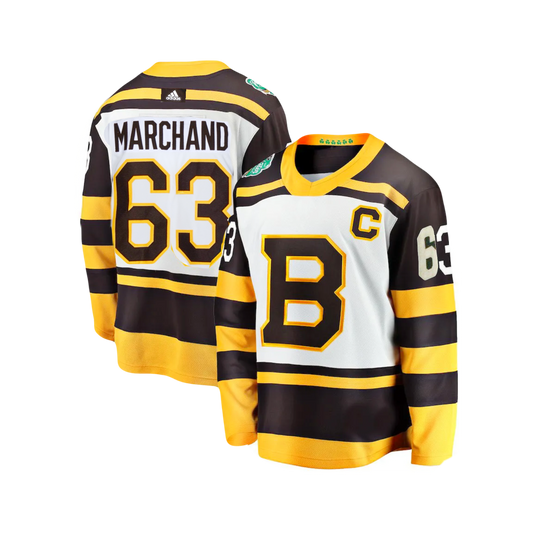 Boston Bruins Brad Marchand 2019 Winter Classic Adidas NHL Breakaway Premier Player Jersey