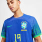 Raphinha Brazil National Soccer Team 2022 World Cup Nike On-Field Authentic Away Player Jersey - Blue