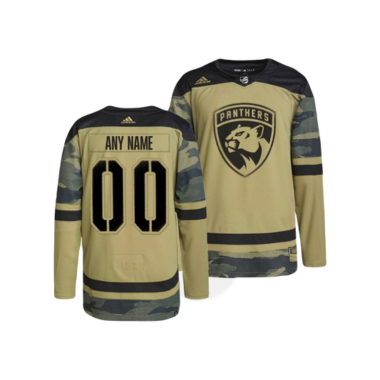 Florida Panthers NHL Military Appreciation ‘Salute to Service’ CUSTOM Jersey - (Any Name/Number)