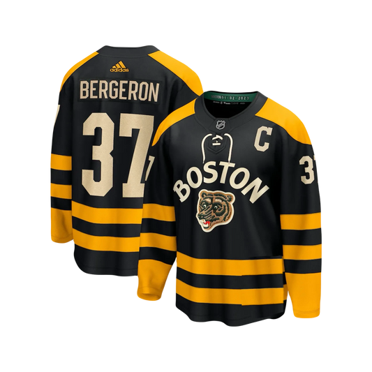 Boston Bruins Patrice Bergeron 2023 Winter Classic Adidas NHL Breakaway Premier Player Jersey