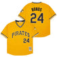 Pittsburgh Pirates Barry Bonds 1986 MLB Mitchell & Ness Cooperstown Classic Jersey - Gold