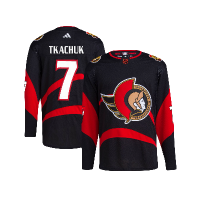 Ottawa Senators 2023/24 Brady Tkachuk Adidas NHL Breakaway Reverse Retro Jersey