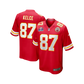 Kansas City Chiefs Travis Kelce 2023/24 Super Bowl LVIII Champs NFL Vapor Limited Red Jersey