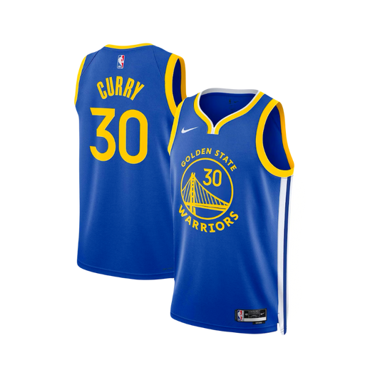 Stephen Curry Golden State Warriors Nike Icon Edition NBA Swingman Jersey - Blue