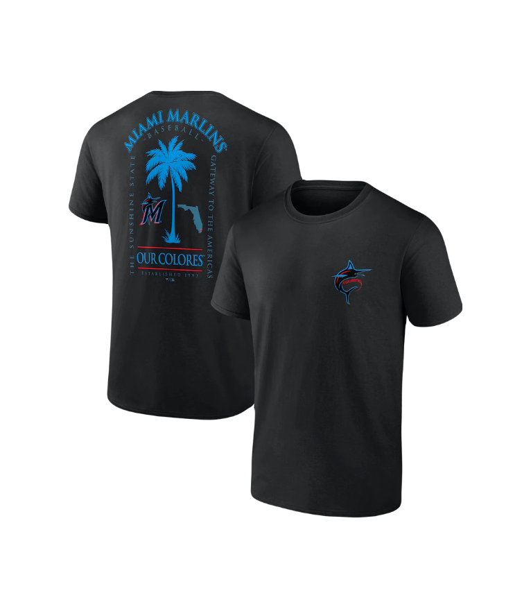 Miami Marlins MLB ‘Statement Support’ Graphic T-Shirt