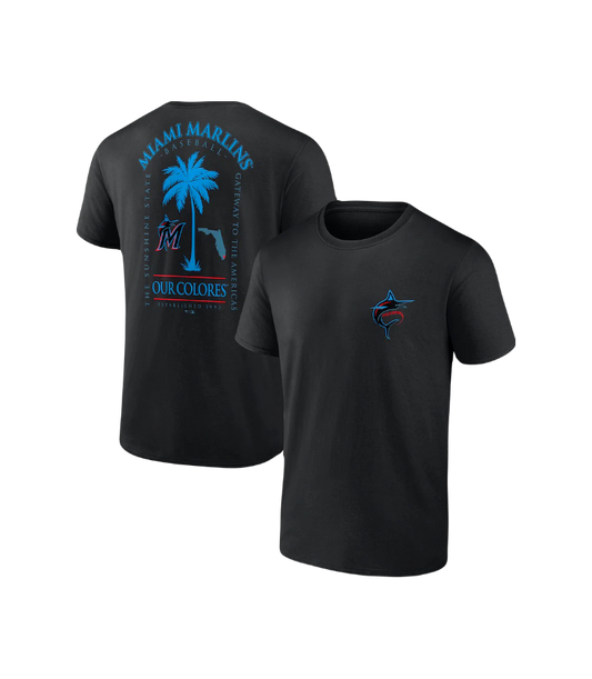 Miami Marlins MLB ‘Statement Support’ Graphic T-Shirt