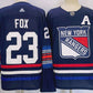 New York Rangers Adam Fox 2024 Third Adidas Alternate NHL Premier Player Jersey