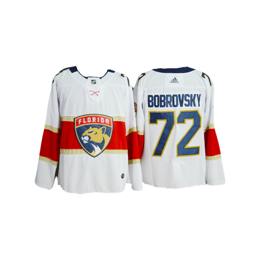 Bob Bobrovsky Florida Panthers Authentic Adidas Away NHL Premier Player Jersey - White