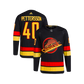 Vancouver Canucks Elias Pettersson NHL 90’s Reverse Retro Premier Player Jersey - Black