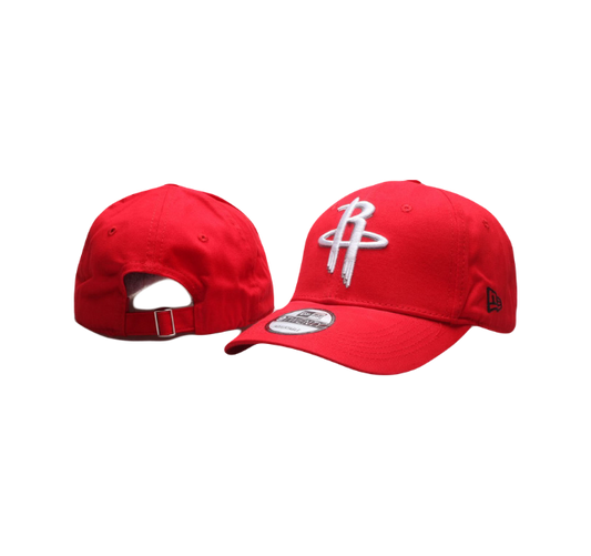 Houston Rockets NBA New Era Adjustable Red Cap Hat