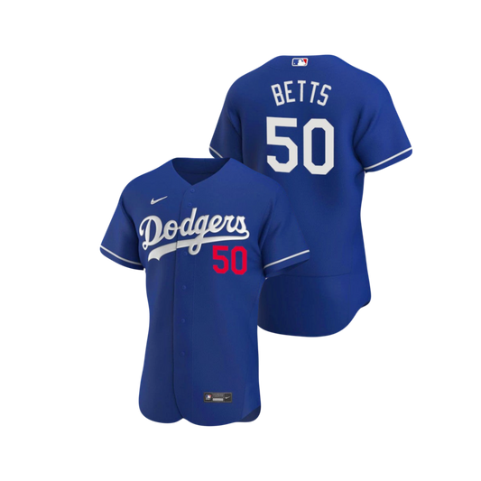 Los Angeles Dodgers Mookie Betts MLB Official Nike Alternate Player Jersey - Blue