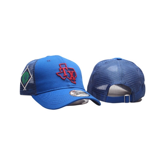 Texas Rangers MLB New Era Trucker Baseball Cap Hat