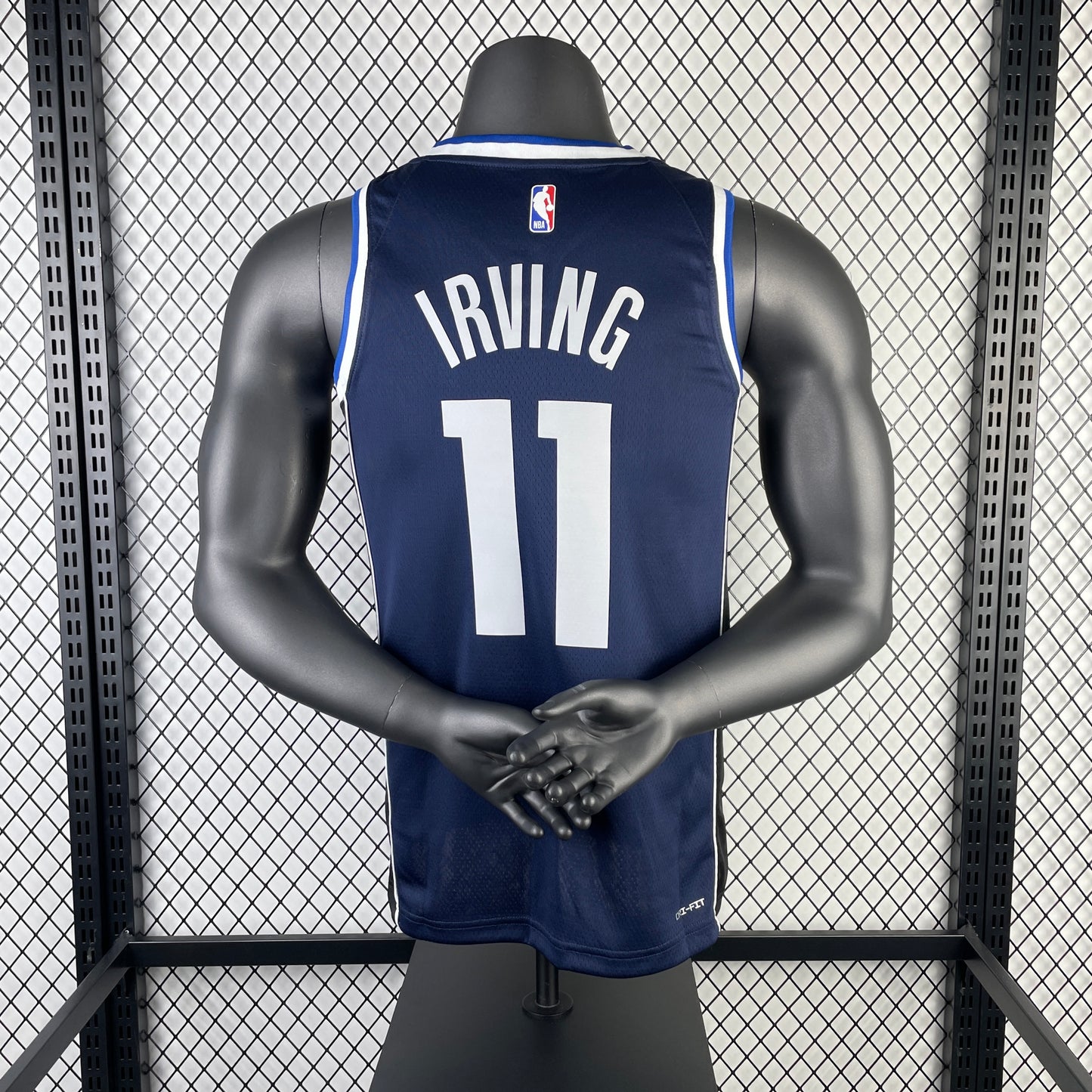 Dallas Mavericks Kyrie Irving 2023/24 Nike Statement Edition Navy NBA Swingman Jersey