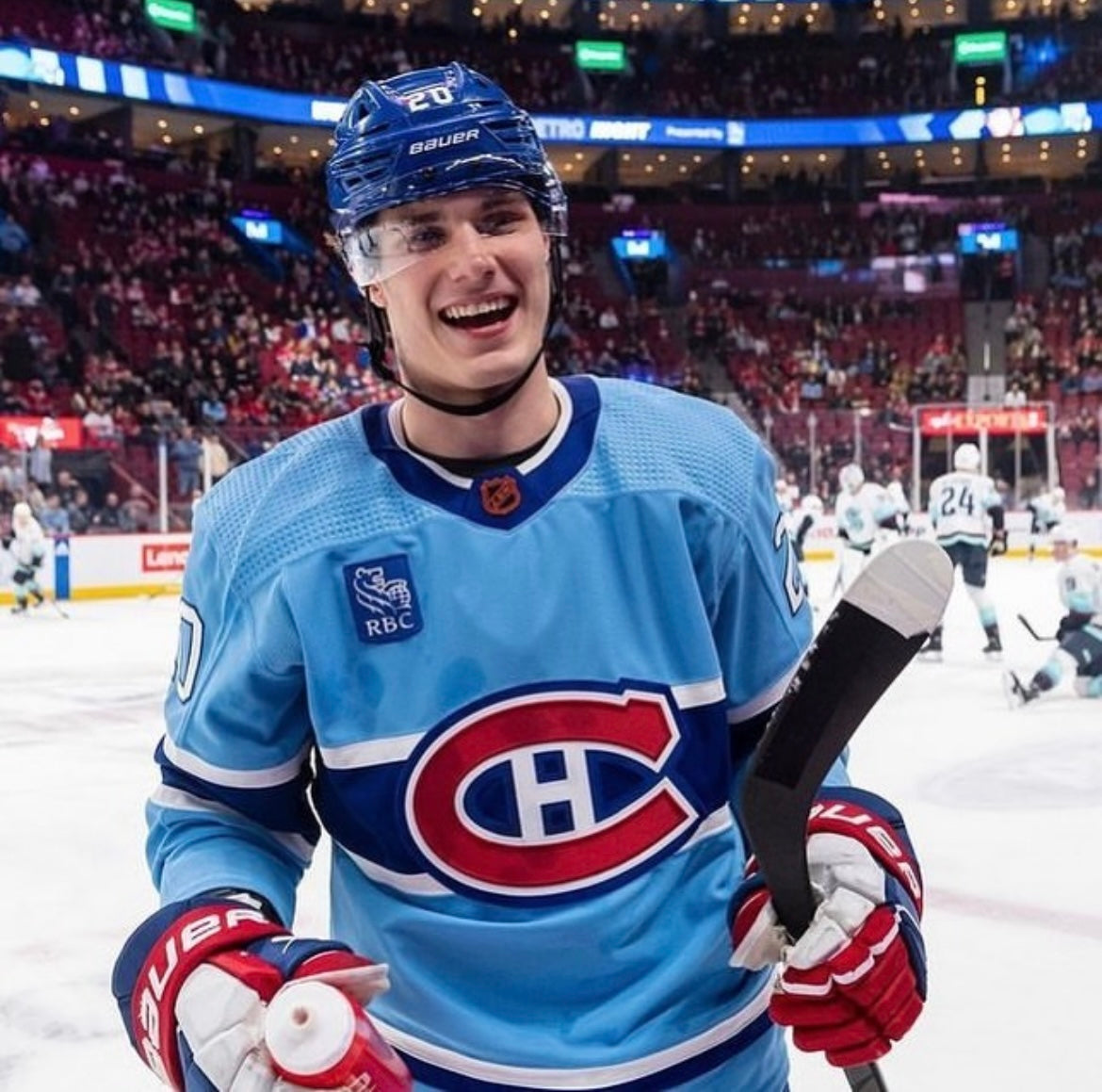 Montreal Canadians Juraj Slafkovský NHL Adidas Reverse Retro Breakaway 2.0 Jersey