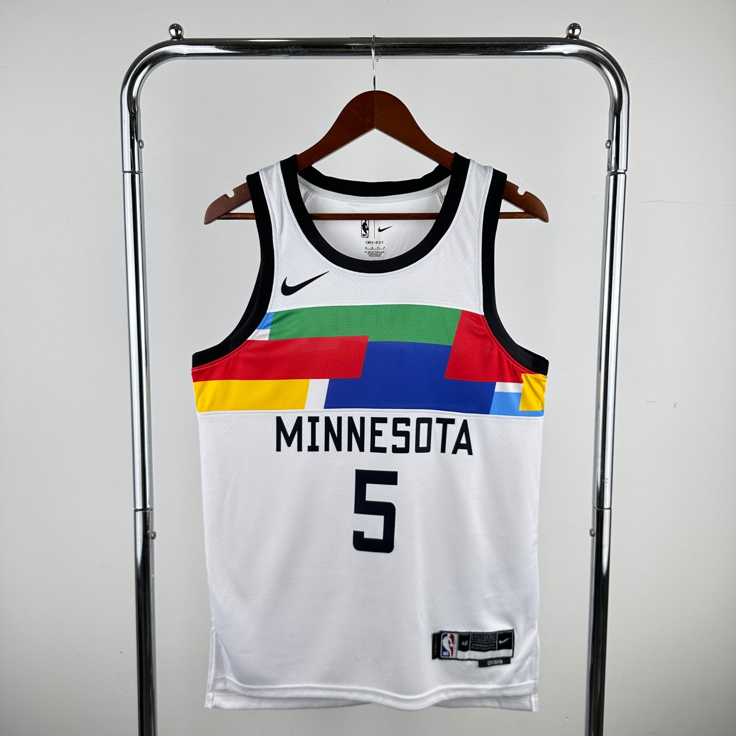 Anthony Edwards Minnesota Timberwolves 2022/23 Nike City Edition NBA Swingman Jersey - White