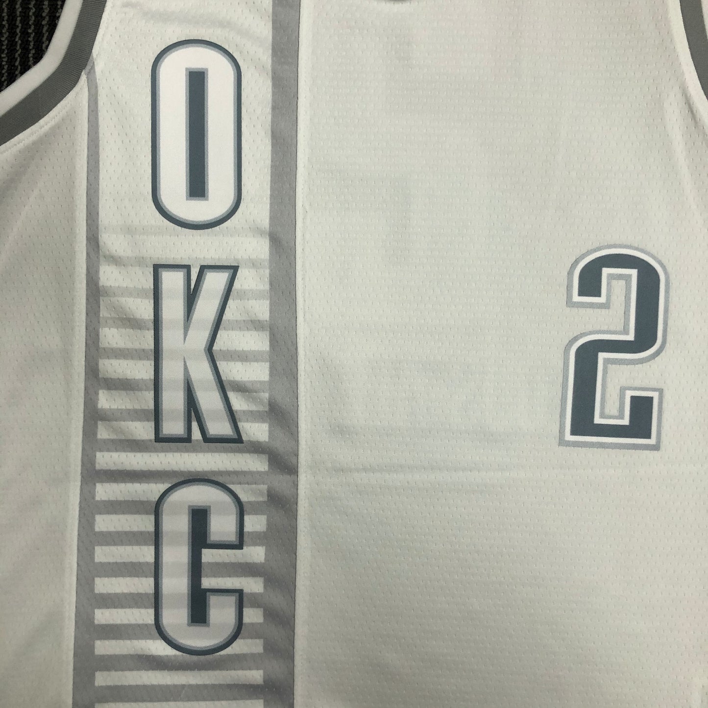 Shai Gilgeous-Alexander Oklahoma City Thunder 2021/22 Nike City Edition NBA Swingman Jersey - White Out