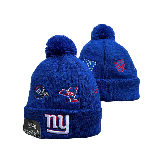 New York Giants NFL Native New Era Knit Beanie