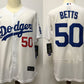 Los Angeles Dodgers Mookie Betts MLB Official Nike Home Player Jersey - White