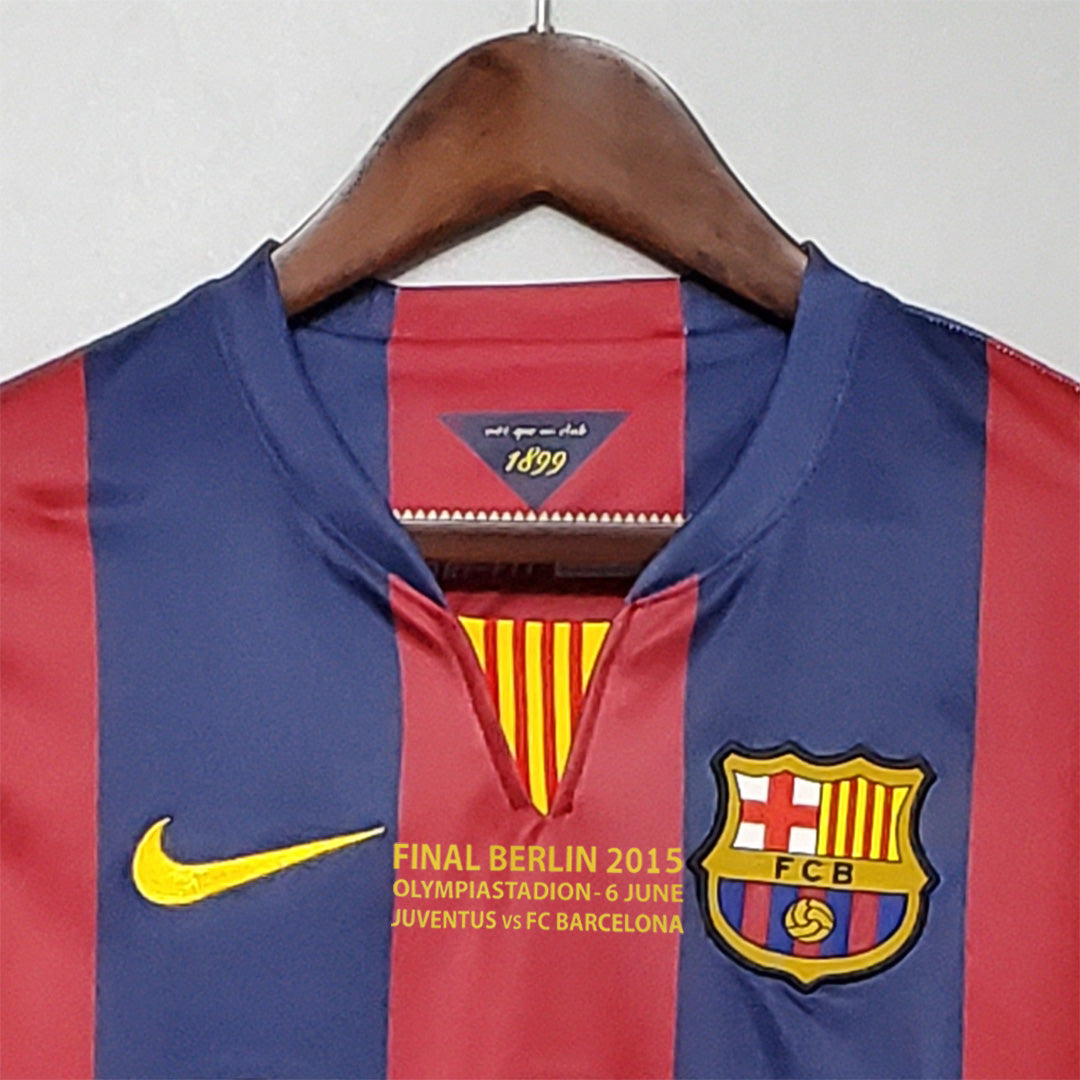 Lionel Messi FC Barcelona Nike 2014/15 UEFA Champions League Final Authentic Iconic Nike Jersey - Blue & Red