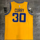 Golden State Warriors 2016 Gold Stephen Curry Throwback Nike Classic NBA Swingman Jersey