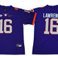 Clemson Tigers Trevor Lawrence NCAA College Football Nike #16 Jersey