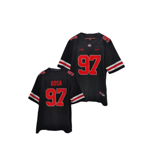 Ohio State Buckeyes Bosa Brothers #97 NCAA Nike College Football Alternate Jersey - Black